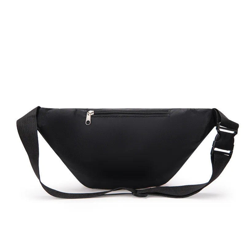 Sports Waist Bag Outdoor Polyester Shoulder Messenger Bag Men's Chest Bag