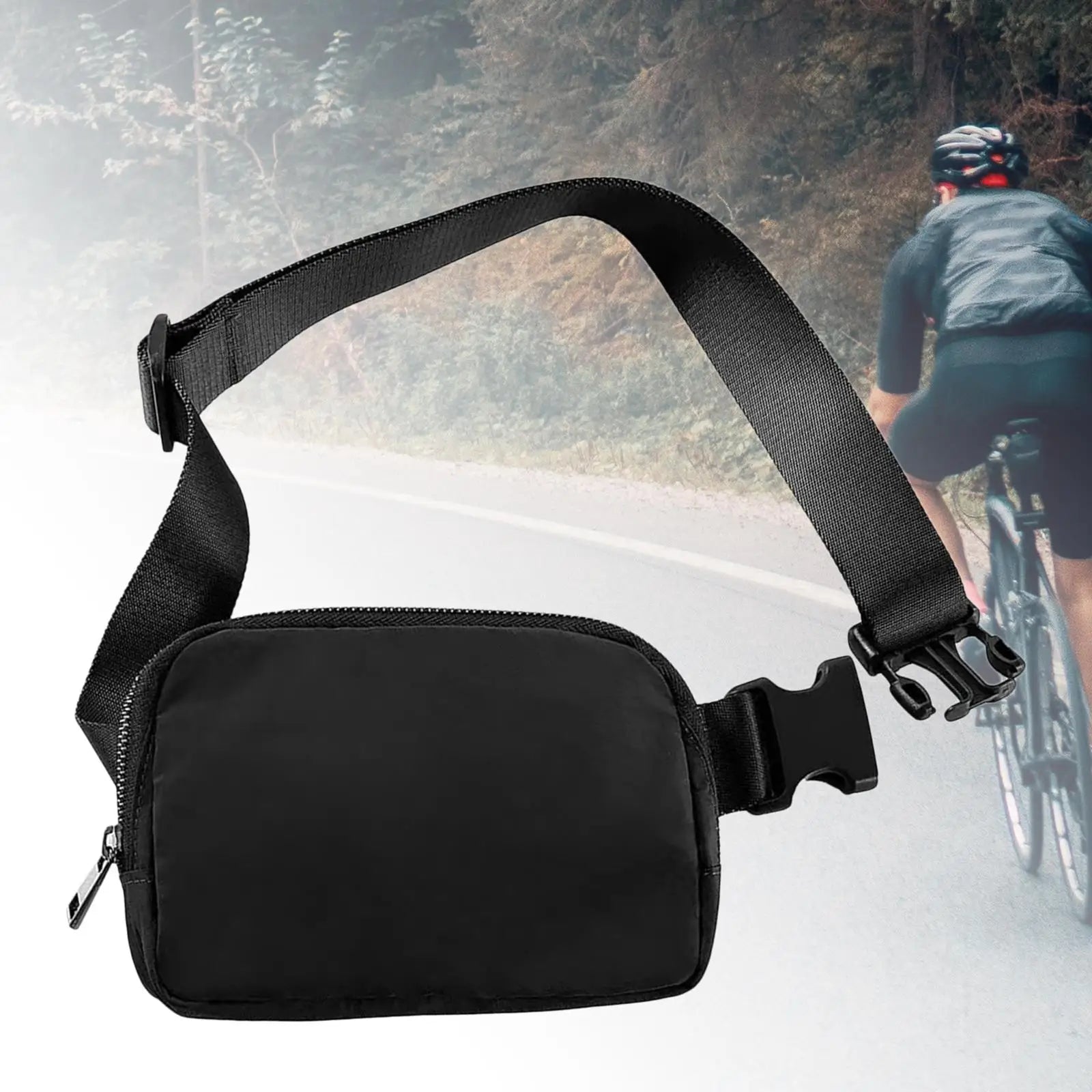 Fashionable Waist Bag Pack Fanny Pack Water Resistant Handbag for Women Men