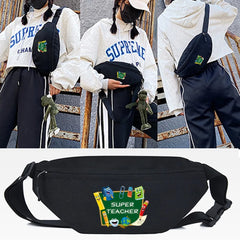 Waist Bag Tools for Activities Print Chest Bag Money Crossbody Bag Men Purse