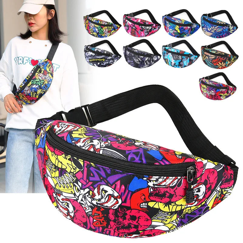 Waist Bag Women Men Travel Hip Bum Bags Cross Body Fanny Pack