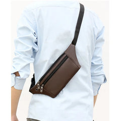 Women Waist Bag Belt Fanny Pack Hip Pouch Leather Pockets