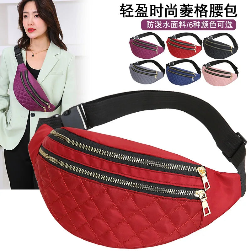 Women Waist Bag Fanny Pack Shoulder Belt Party Travel Phone Pouch Lady Purse