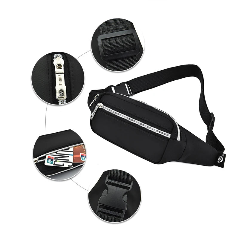 Kids Waist Bag Fanny Pack for Travel Hiking Adjustable Belt