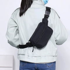 Waterproof Nylon Women's Waist Bag Sports Fanny Pack