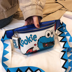 Women's Fanny Pack Cartoon Waist Bag Handy Banana Chest Bag