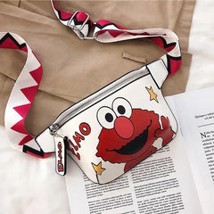 Women's Fanny Pack Cartoon Waist Bag Handy Banana Chest Bag