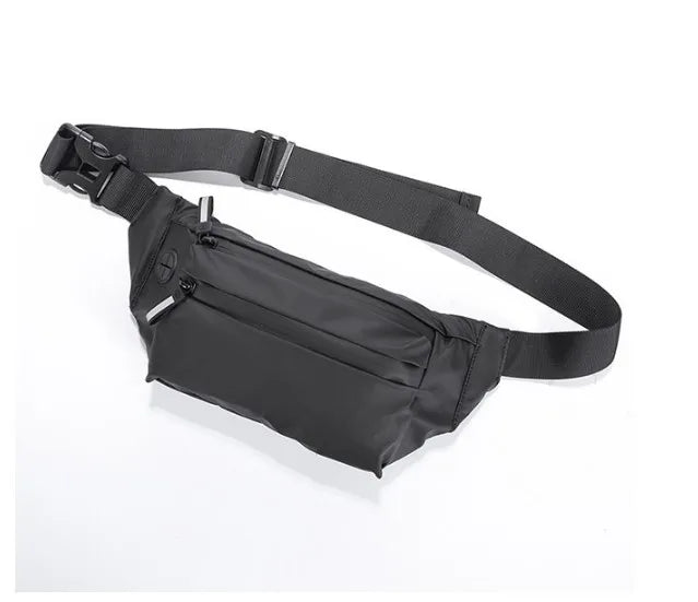 Glitter Fanny Pack Waterproof Geometric Belt Bag