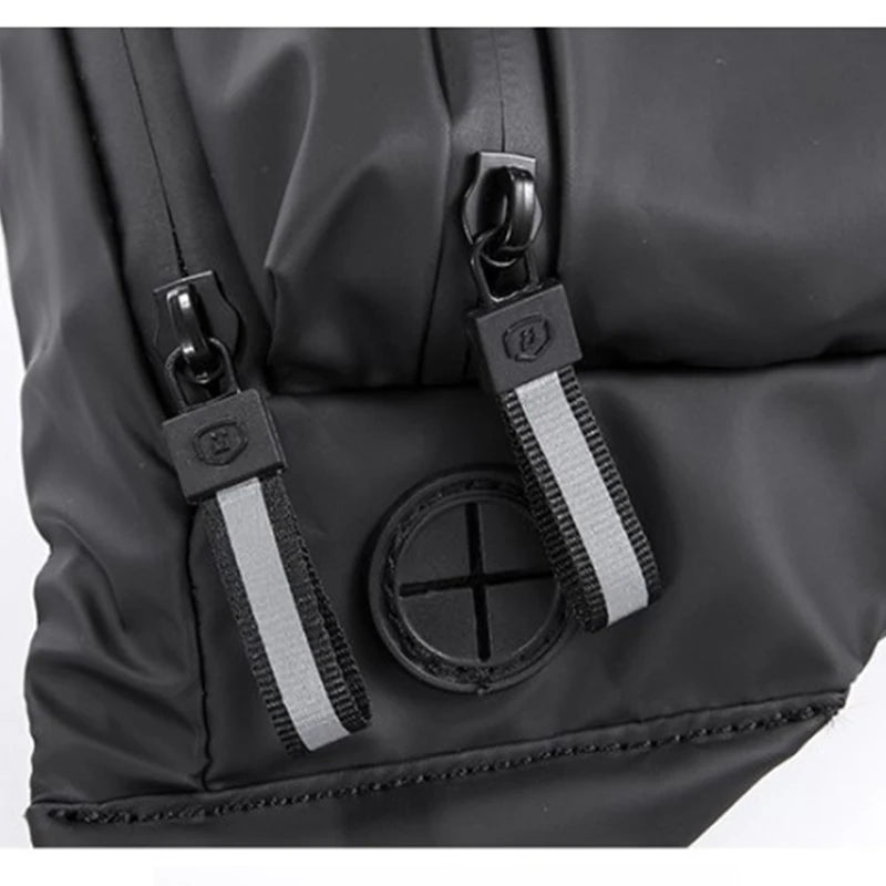 Glitter Fanny Pack Waterproof Geometric Belt Bag
