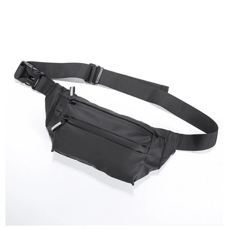 Glitter Fanny Pack Waterproof Geometric Belt Bag