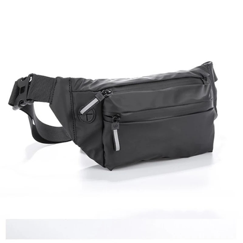 Glitter Fanny Pack Waterproof Geometric Belt Bag