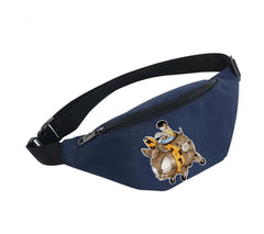Waterproof Waist Bag Women Belt Fanny Pack Unisex Chest Handbag