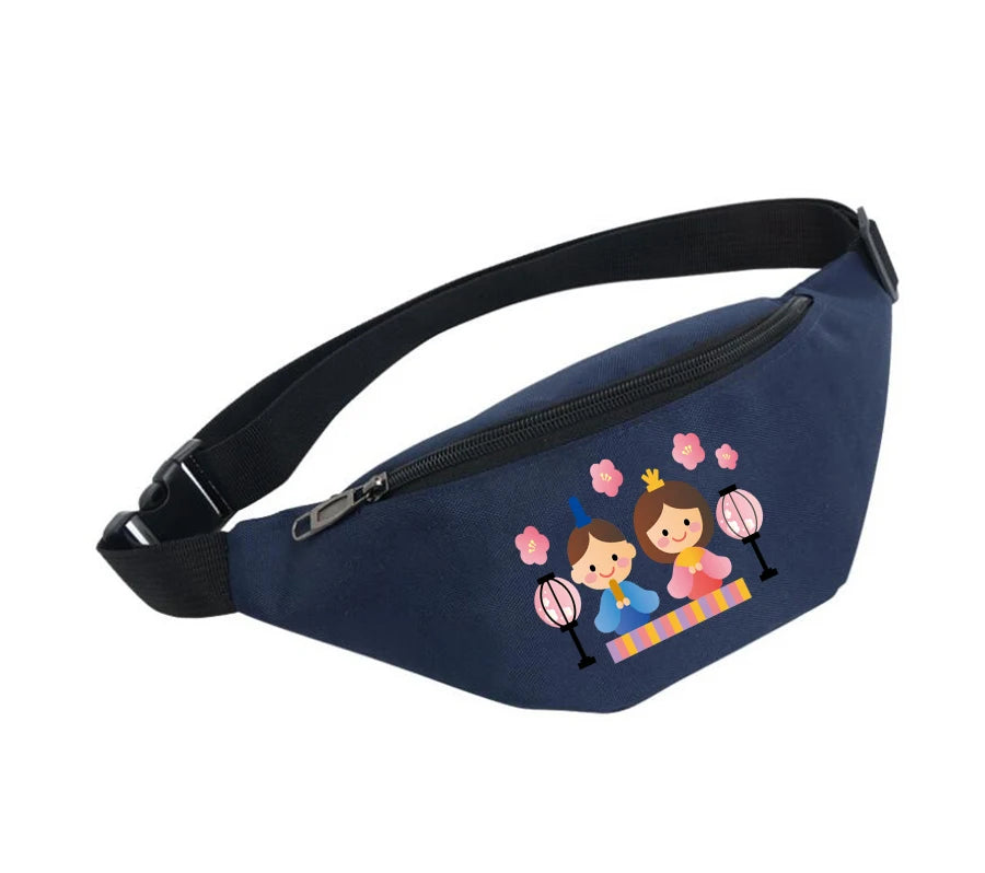 Waterproof Waist Bag for Women Men Unisex Fanny Pack Belly Bags