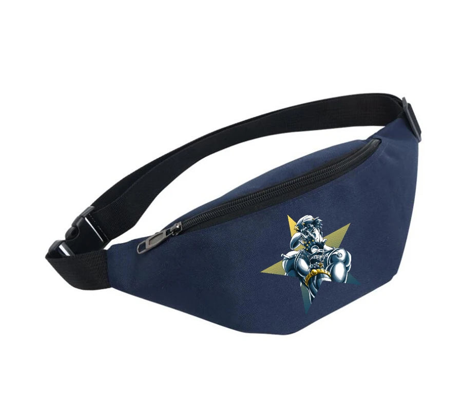 Waterproof Waist Bag for JoJo's Bizarre Adventure Fans