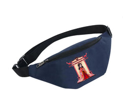 Waterproof Waist Bag Women Unisex Fanny Pack for Hinamatsuri