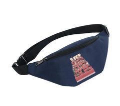 Waterproof Waist Bag for Women Men Unisex Fanny Pack Belly Bags