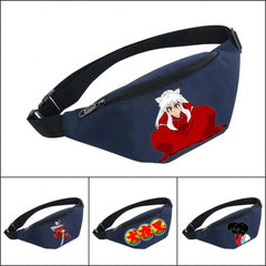 Waterproof Waist Bag Fanny Pack Handbag For Inuyasha Fans