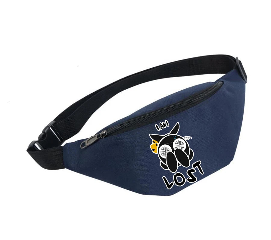 Waterproof Waist Bag Women Belt Fanny Pack Unisex Chest Handbag
