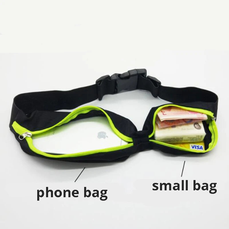 Waterproof Waist Bag for Running Sports Jogging Cycling Bum Bag Phone Pack
