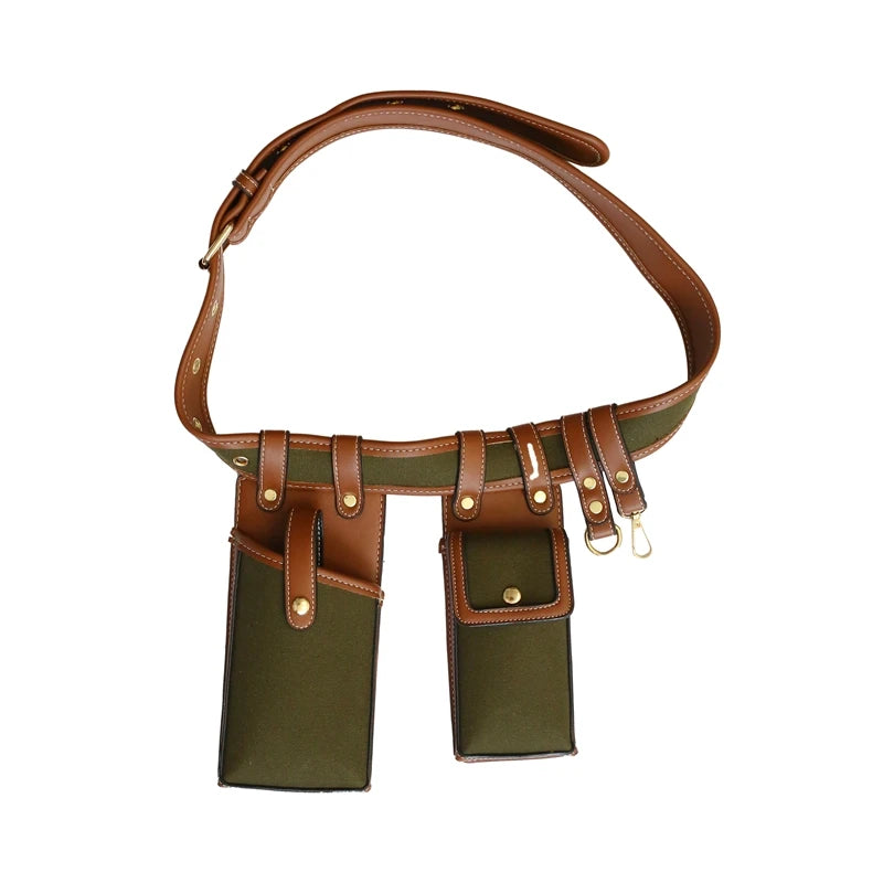 Leather Waist Belt Bag Crossbody Fanny Pack Phone Pouch