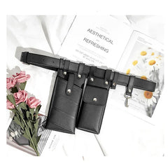 Leather Waist Belt Bag Crossbody Fanny Pack Phone Pouch