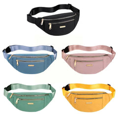 Canvas Waist Bag Shoulder Crossbody Chest Bags Handbags All-match Messenger Belt