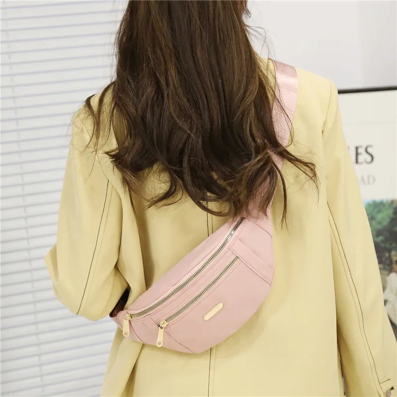 Women's Oxford Waist Bag Crossbody Shoulder Chest Bags