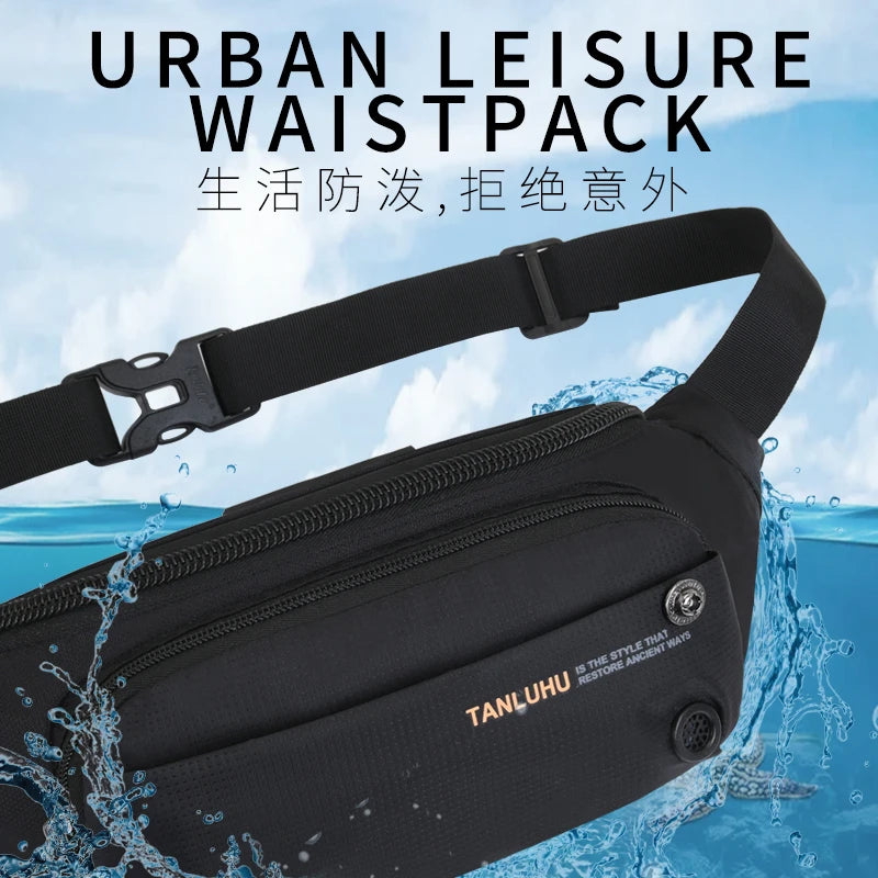 Women's Oxford Leisure Waist Bag Shoulder Crossbody Chest Bag