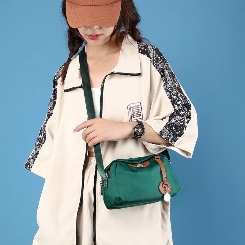 Nylon Fanny Pack Female Waist Bag Shoulder Crossbody Chest Bags