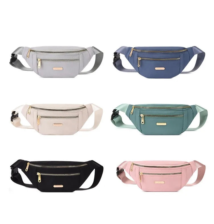 Women's Waist Bag Shoulder Crossbody Chest All-match Messenger Fanny Pack
