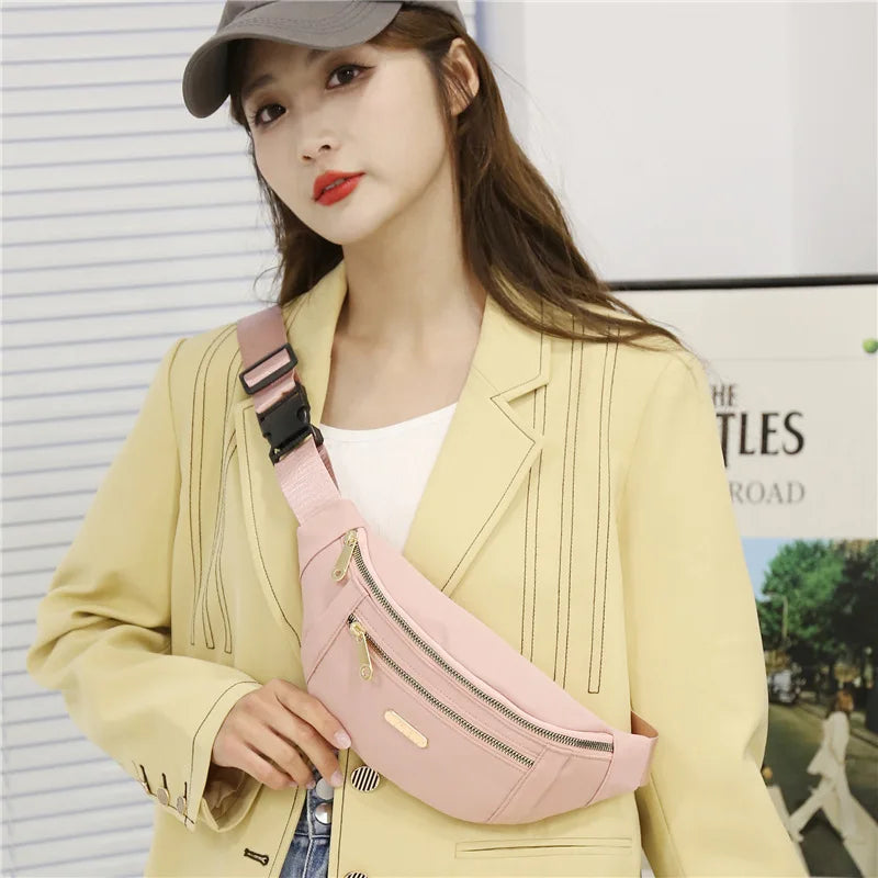 Women's Waist Bag Shoulder Crossbody Chest All-match Messenger Fanny Pack