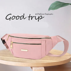 Women's Waist Bag Shoulder Crossbody Chest All-match Messenger Fanny Pack