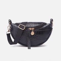 Women's Pu Waist Bag Shoulder Crossbody Chest Belt Fanny Pack