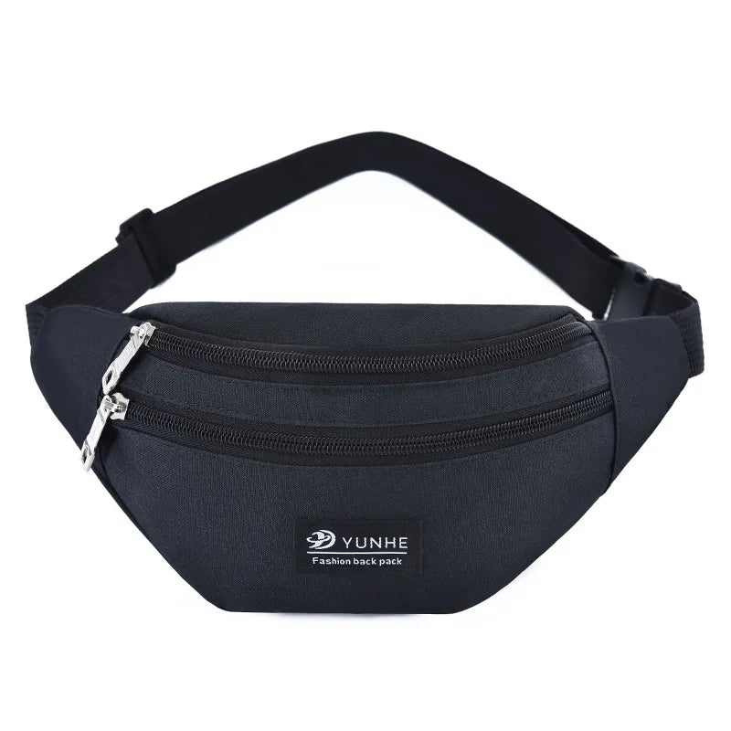 Pink Fanny Pack Female Belt Bag Waist Packs Chest Phone Pouch Bolsa Feminina