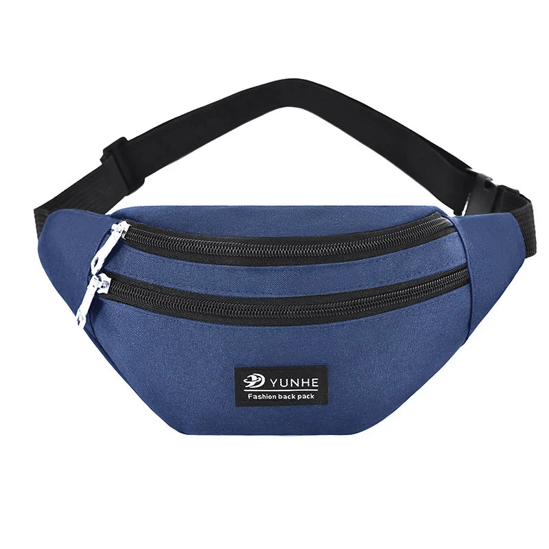 Pink Fanny Pack Female Belt Bag Waist Packs Chest Phone Pouch Bolsa Feminina
