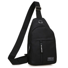 Canvas Waist Chest Bag Crossbody Pack for Men Women Streetwear Fanny Pack