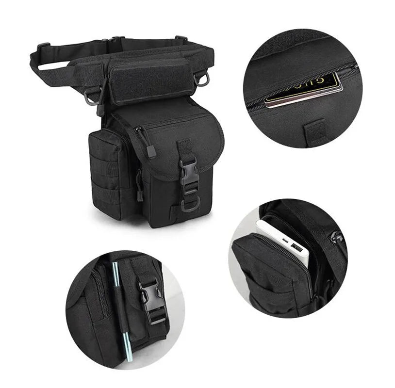 Waterproof Waist Fanny Pack Tactical Leg Bag