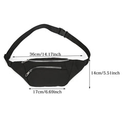 Nylon Waist Pack Fanny Pack Women's Chest Bag Travel Hip Bag