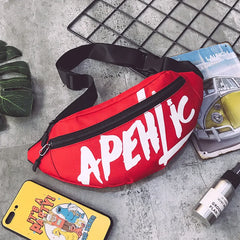 Nylon Fanny Pack Waist Bag for Women Men Travel Hip Bag