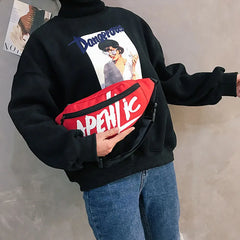 Nylon Fanny Pack Waist Bag for Women Men Travel Hip Bag