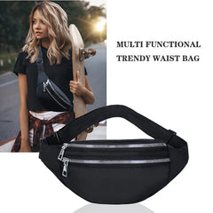 Nylon Fanny Pack Women's Waist Bag Chest Pouch Travel Hip Sport Purse