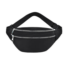 Nylon Fanny Pack for Women Waist Bag Travel Hip Pouch