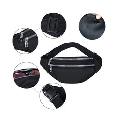 Nylon Fanny Pack Women's Waist Bag Chest Pouch Travel Hip Sport Purse