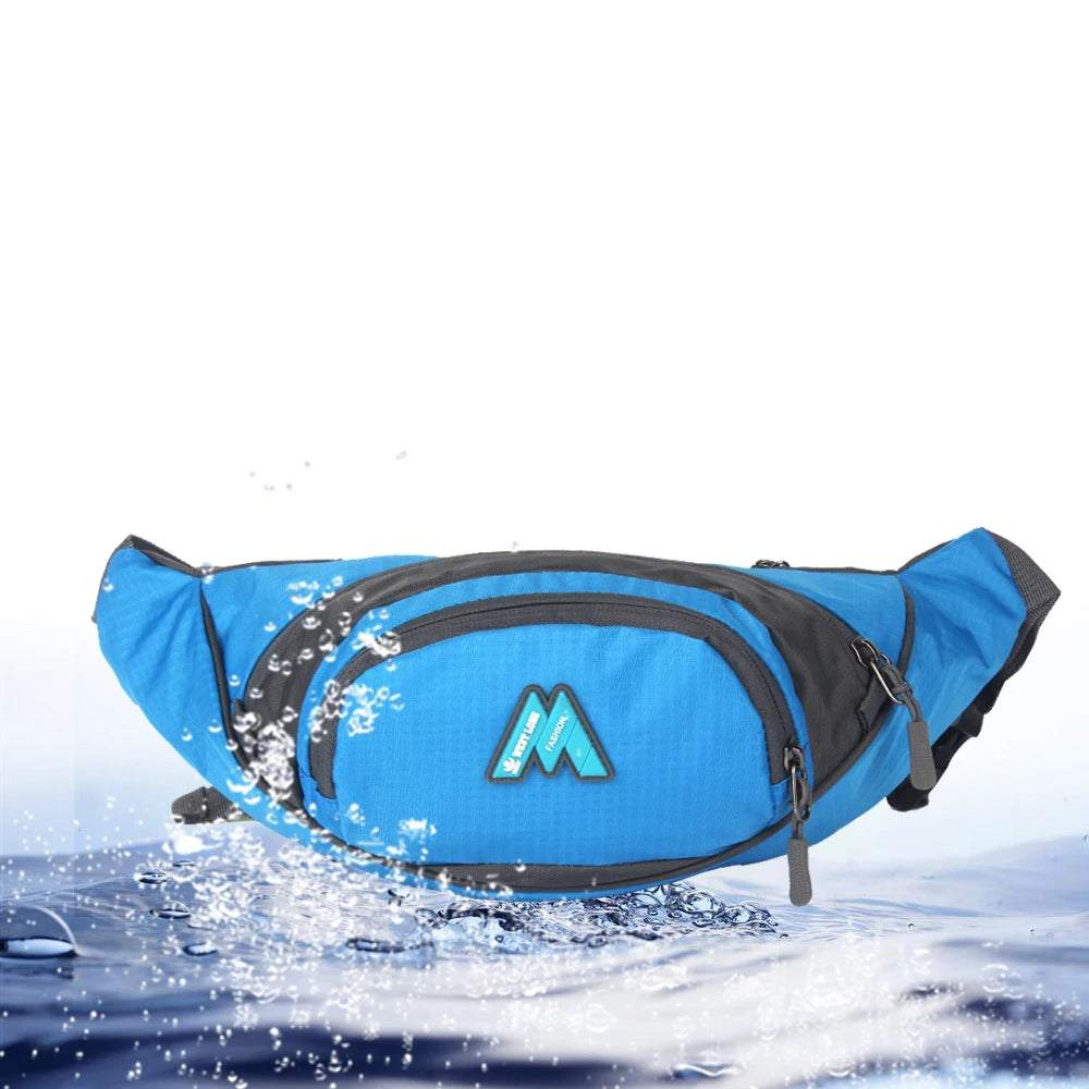 Waterproof Waist Pack Men Women Fanny Pack Phone Wallet Pouch Bags