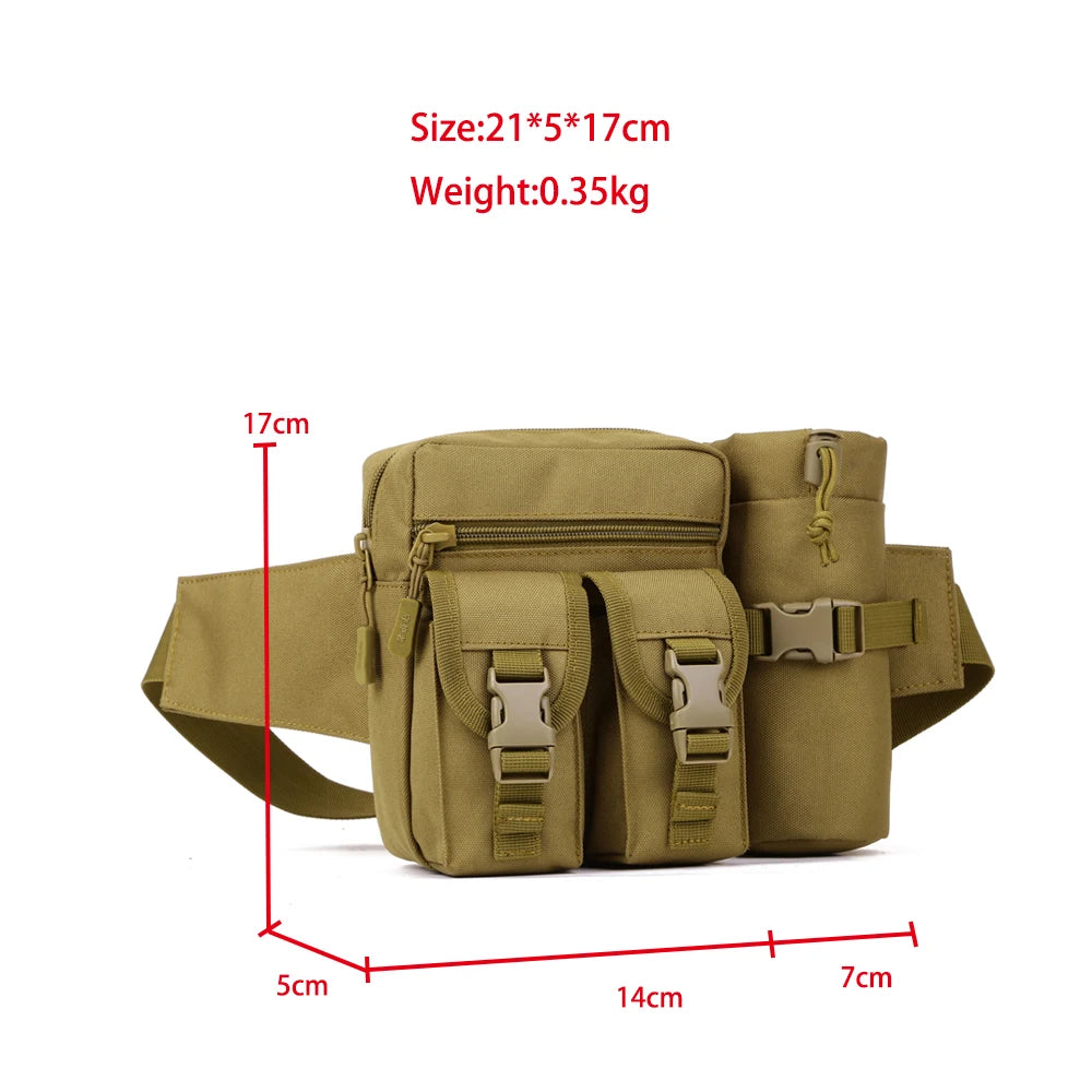 Waterproof Waist Pack Casual Bag Phone Wallet Pouch Unisex Fanny Pack