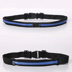 Waterproof Double Pocket Waist Pack for Traveling Running Sport