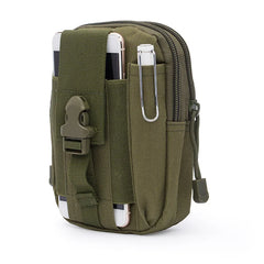 Men's Waterproof Waist Pack Travel Purse Zipper Tactical Bag