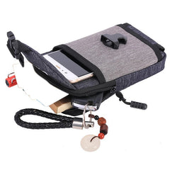 Men's Waist Pack Travel Purse Waterproof Belt Zipper Tactical Sport Fanny Pack