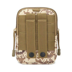 Men's Waterproof Waist Pack Travel Purse Zipper Tactical Bag