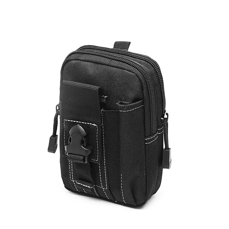 Men's Waist Pack Travel Purse Waterproof Belt Zipper Tactical Fanny Pack
