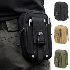 Men's Waist Pack Casual Travel Purse Waterproof Zipper Bag